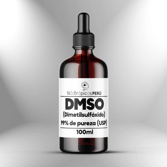 DMSO (dimetilsulfóxido) 99% pureza (Grado USP) ► 100ml Nootrópicos Perú