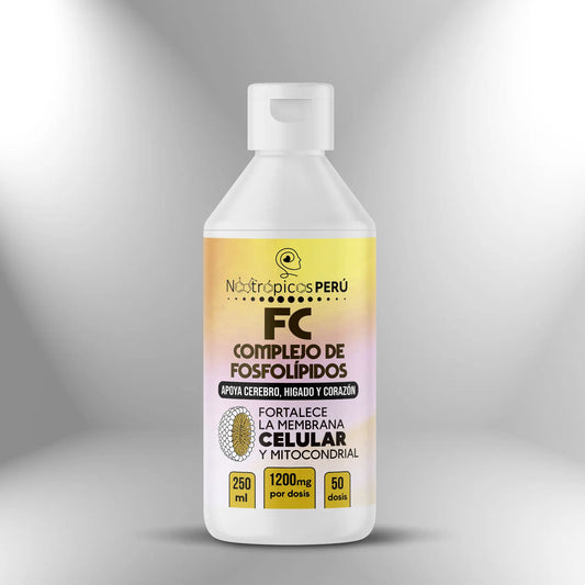 FC - Fosfatidilcolina (Complejo de fosfolípidos) 1200mg - 50 dosis Nootrópicos Perú