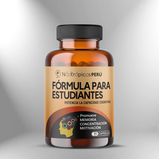 Fórmula para Estudiantes - 90 cápsulas Nootrópicos Perú