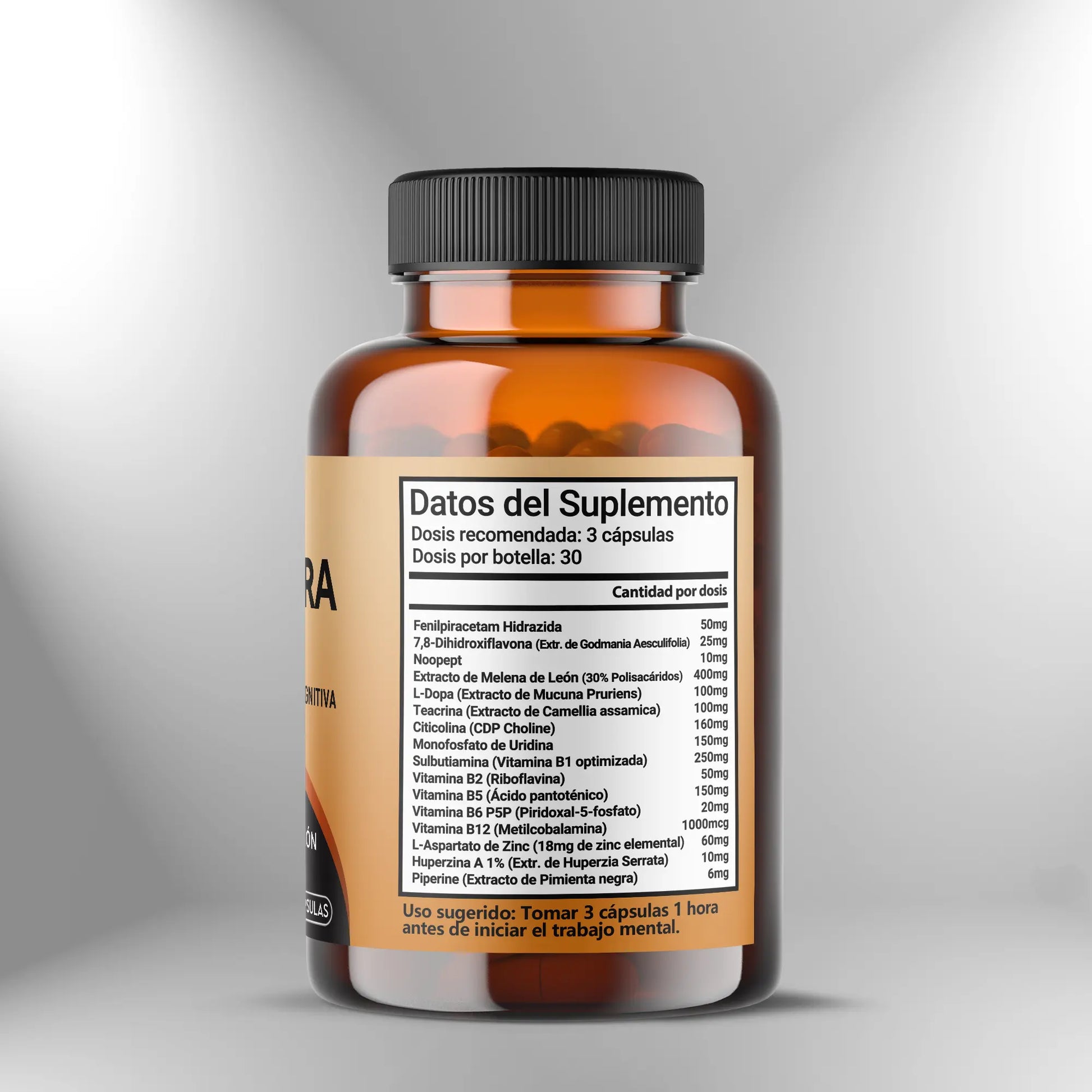 Fórmula para Estudiantes - 90 cápsulas Nootrópicos Perú