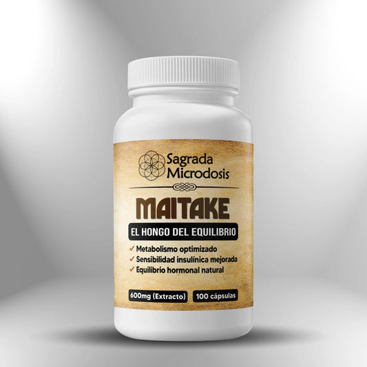 Maitake (extracto 50% polisacáridos) 600mg ► 100 cápsulas Sagrada Microdosis