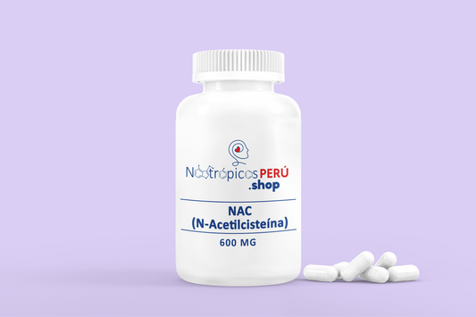 N-Acetil-Cisteína (NAC) 600mg - 100 cápsulas - Nootrópicos Perú