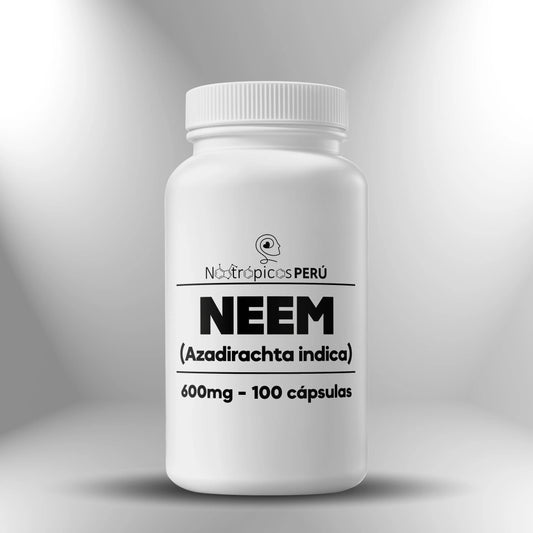 Neem 600mg ► 100 cápsulas Nootrópicos Perú