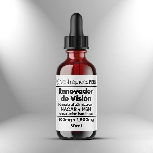 Renovador de Visión - N Acetil Carnosina y MSM Nootrópicos Perú