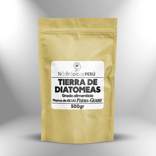 Tierra de Diatomeas (Grado alimenticio) 500gr Nootrópicos Perú
