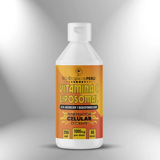 Vitamina C Liposomal (1000mg x 5ml) - 250ml (50 dosis) Nootrópicos Perú