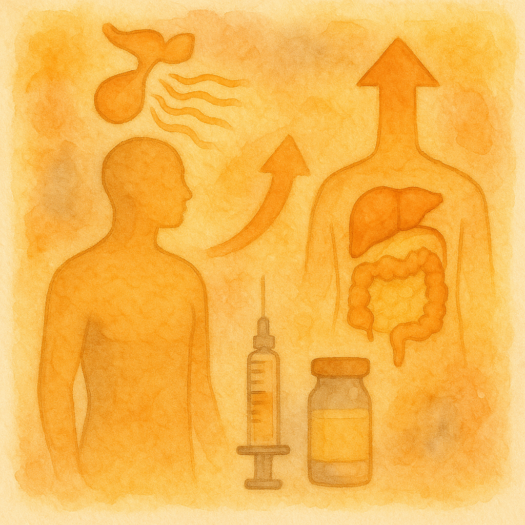 Protocolo para Restaurar la Señal de la Hormona de Crecimiento y Combatir la Grasa Visceral