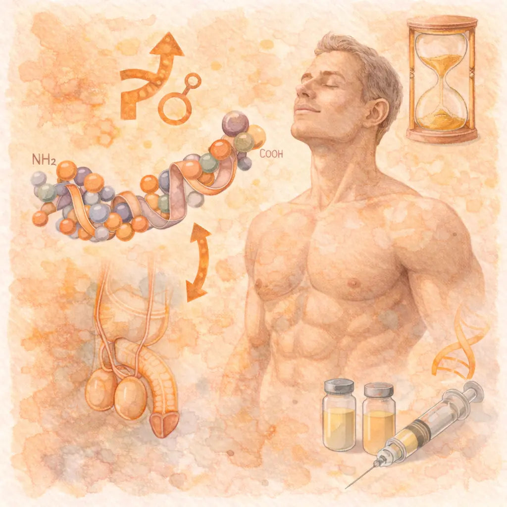 Testagen: Biorregulación Peptídica para la Optimización Androgénica y Longevidad