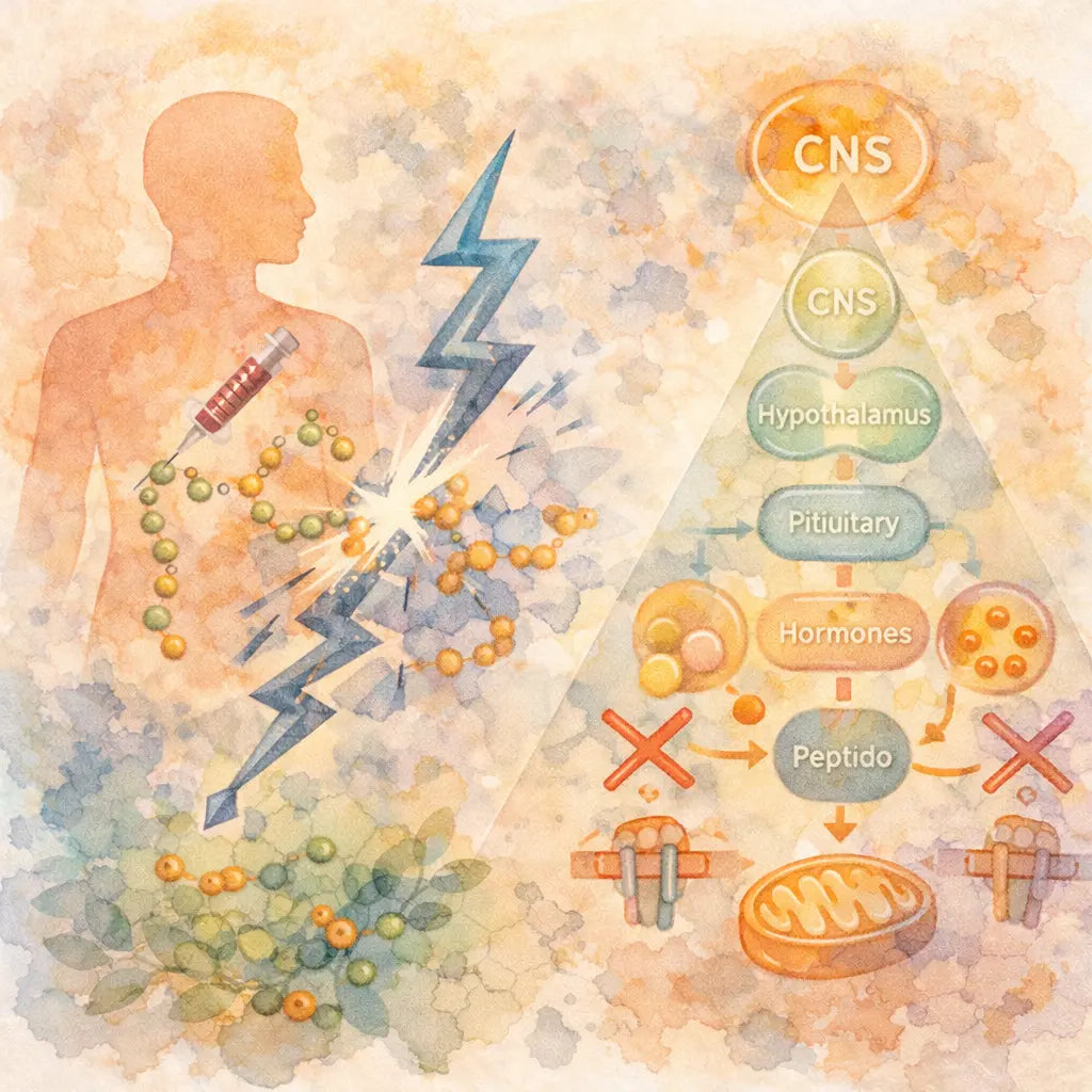 Por Qué Fallan los Péptidos y la Jerarquía de la Señalización Metabólica