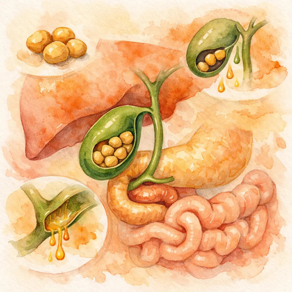 Todo sobre los calculos biliares