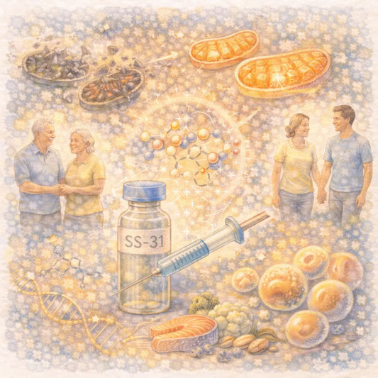 SS-31 (Elamipretide): Reparación Mitocondrial y la Reversión de la Senescencia Celular