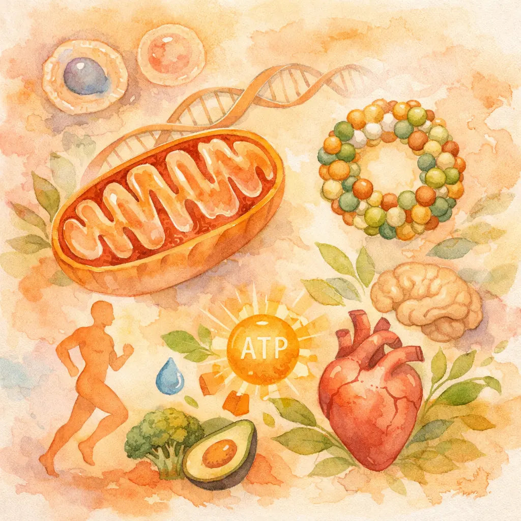 PGC-1α y MOTS-c: El Regulador Maestro de la Biogénesis Mitocondrial y la Optimización Energética