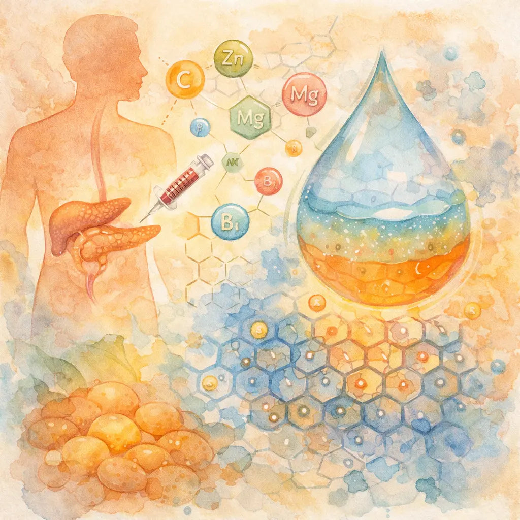 La Ecuación Oculta de la Resistencia a la Insulina: Deficiencias de Micronutrientes y la Biofísica del Agua EZ