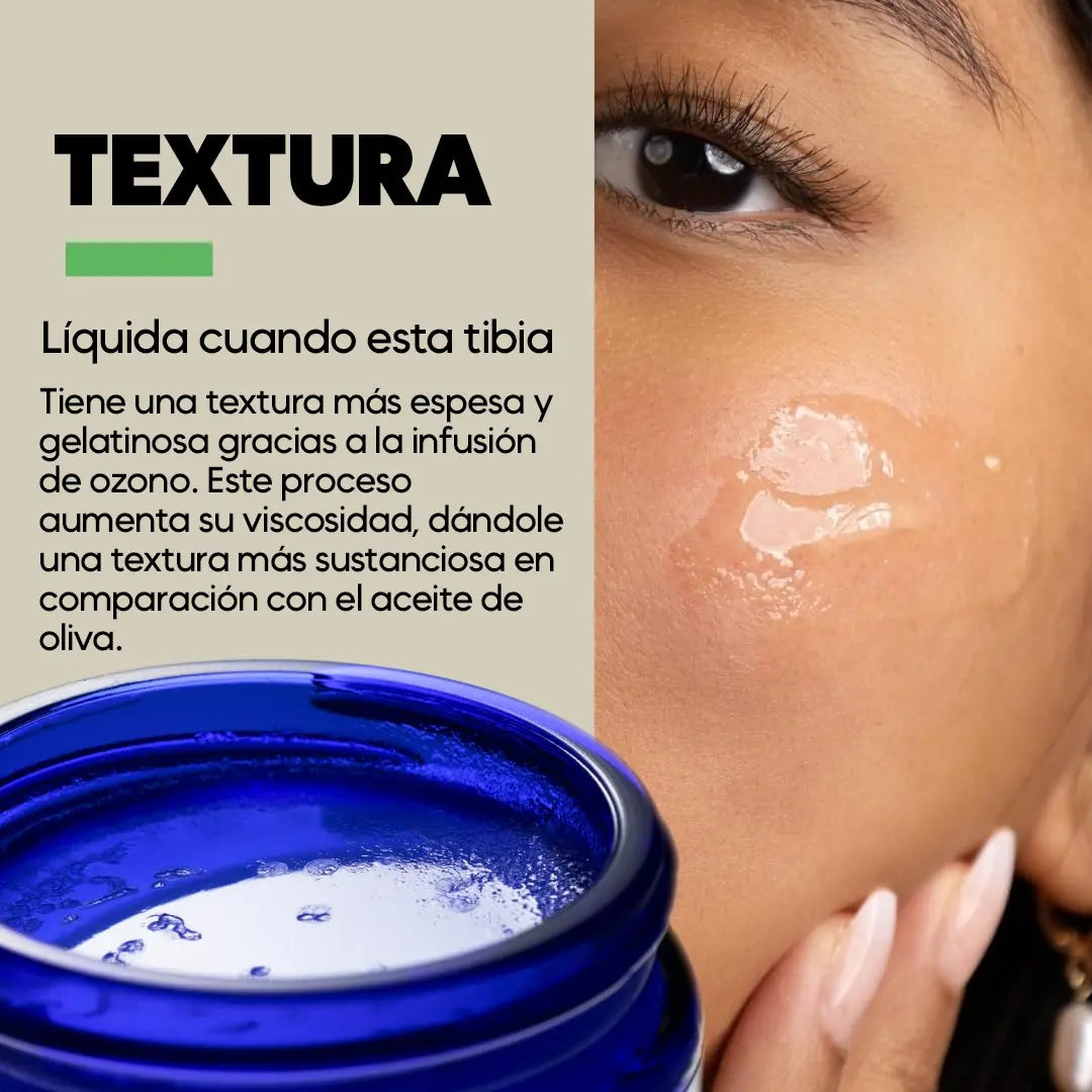 Aceite de oliva ozonizado: Bálsamo terapéutico para piel - 50ml Nootrópicos Perú