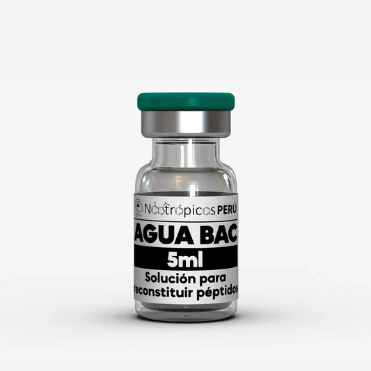 Agua Bacteriostatica (BAC Water) ► 5ml Nootrópicos Perú