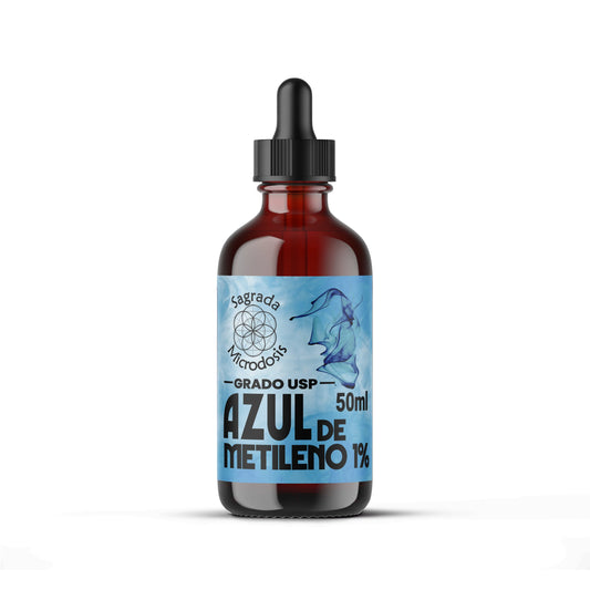 Azul de Metileno al 1% (Grado Farmacéutico) Sagrada Microdosis