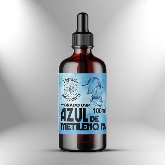 Azul de Metileno al 1% (Grado Farmacéutico) Sagrada Microdosis