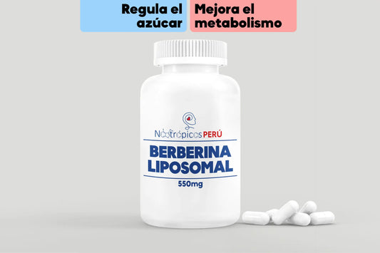 Berberina Liposomal 550mg - 100 cápsulas Nootrópicos Perú