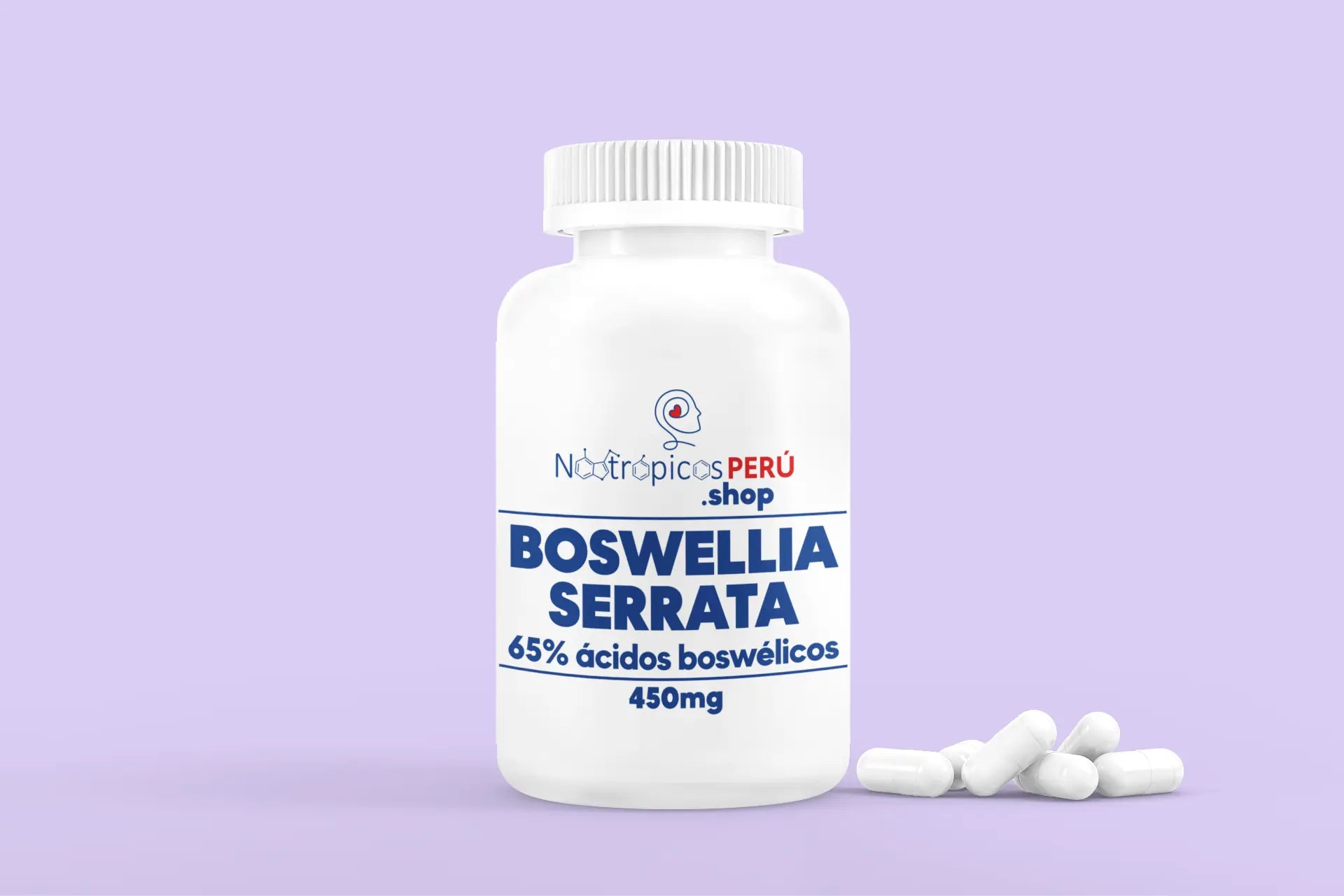 Boswellia 450mg (Extracto al 65%) - 100 cápsulas Nootrópicos Perú
