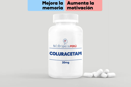 Coluracetam 20mg - 50 cápsulas Nootrópicos Perú