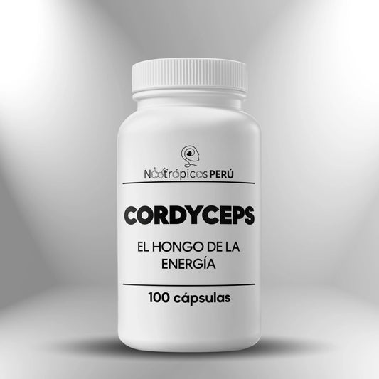Cordyceps (Triple extracto) 600 mg ► 100 cápsulas