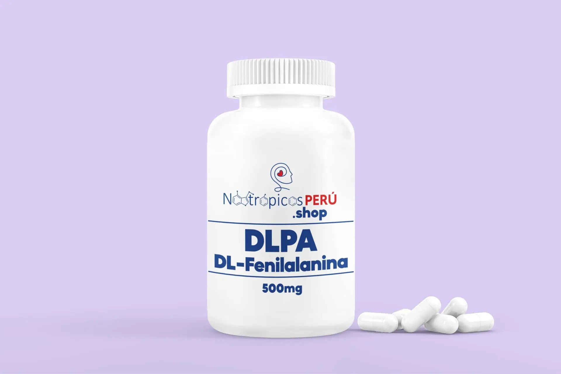 DL-Fenilalanina 500mg - 100 cápsulas Nootrópicos Perú