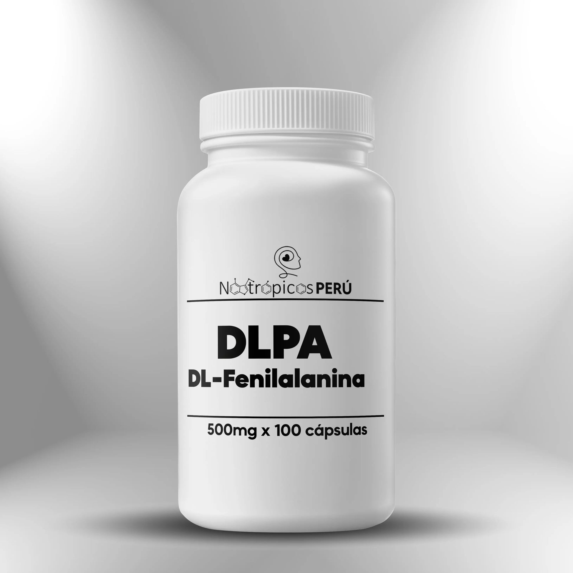 DL-Fenilalanina (DLPA) 500mg - 100 cápsulas Nootrópicos Perú