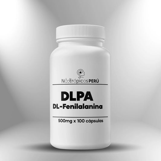 DL-Fenilalanina (DLPA) 500mg - 100 cápsulas Nootrópicos Perú