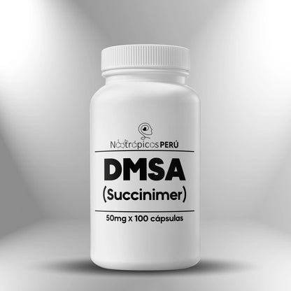 DMSA (Succinimer) 50mg ► 100 cápsulas Nootrópicos Perú