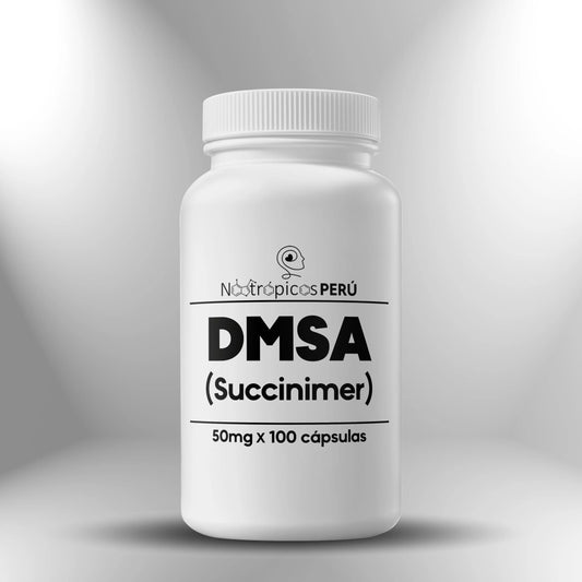 DMSA (Succinimer) 50mg ► 100 cápsulas Nootrópicos Perú
