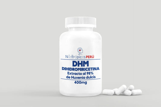 Dihidromiricetina 98% 400mg - 100 cápsulas Nootrópicos Perú