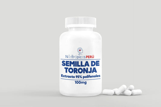 Extracto de Semilla de Toronja (95% Polifenoles OPCs) 100mg - 100 cápsulas Nootrópicos Perú