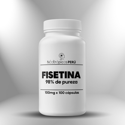Fisetina 98% (Fisetin) 100mg ► 100 cápsulas