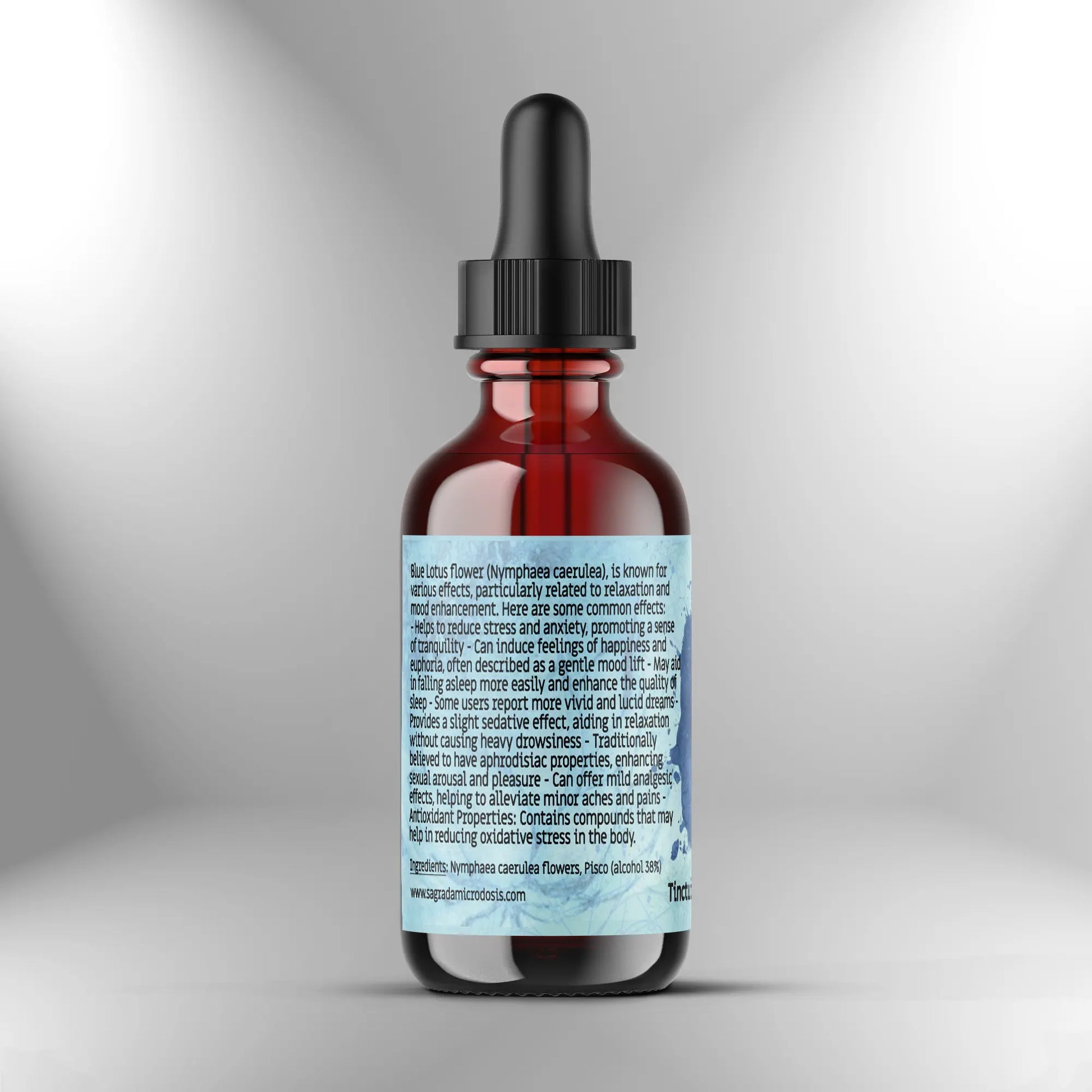 Flor de Loto Azul (Extracto hidroalcohólico) ► 30ml Nootrópicos Perú