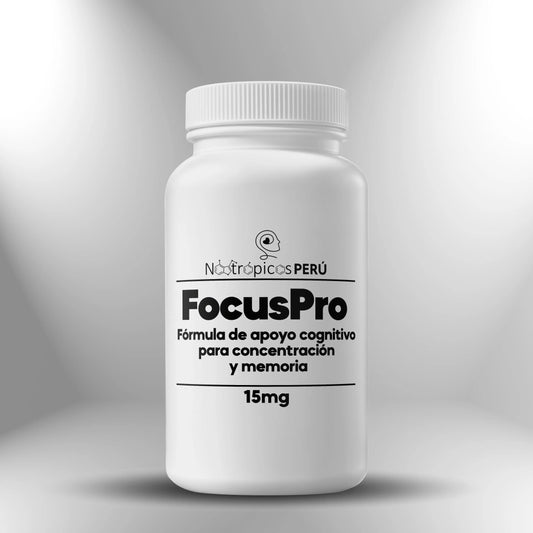 FocusPro 15mg - 2 presentaciones Nootrópicos Perú