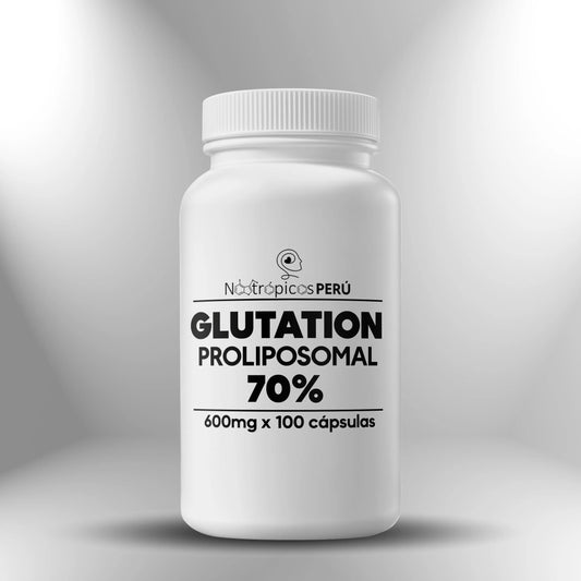 Glutatión proliposomal 600mg ► 100 cápsulas Nootrópicos Perú