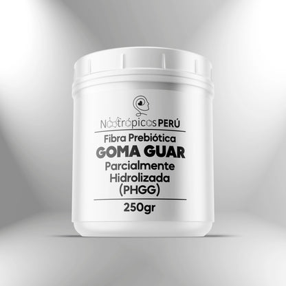 Goma guar parcialmente hidrolizada (Fibra prebiotica) ► 250gr