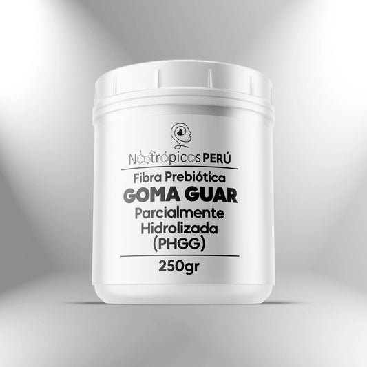Goma guar parcialmente hidrolizada (Fibra prebiotica) ► 250gr