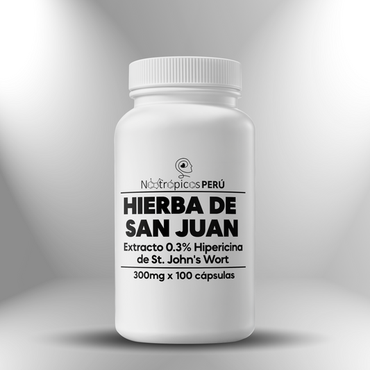 Extrato de Erva de São João 300mg - 100 cápsulas