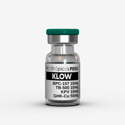 KLOW (Péptidos BPC-157 + TB-500 + KPV + GHK-Cu) ► 10mg + 10mg + 10mg + 50mg