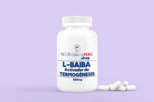 L-Baiba 500mg (Activador de Termogénesis) - 50 cápsulas Nootrópicos Perú