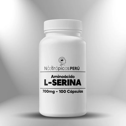 L-Serina 700mg - 100 cápsulas Nootrópicos Perú