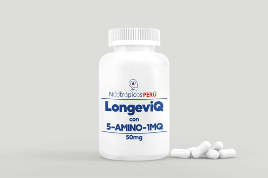 LongeviQ (5-Amino-1MQ) 50mg - 50 cápsulas Nootrópicos Perú
