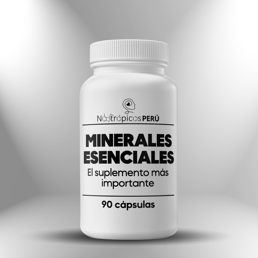 Minerales Esenciales (Suplemento más importante) ► 90 cápsulas
