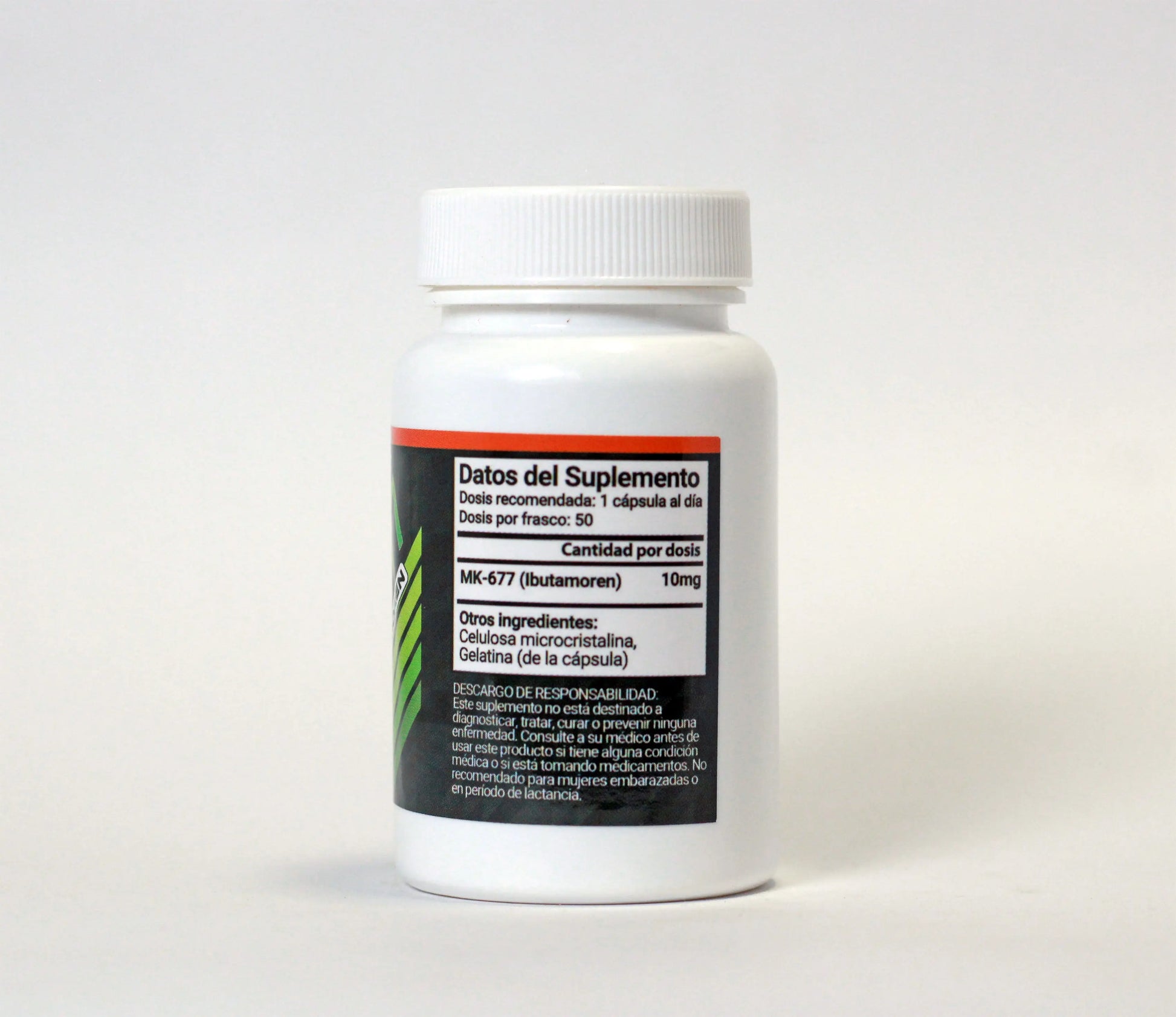 MK677 Ibutamoren 12.5mg - 2 presentaciones Nootrópicos Perú