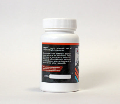 MK677 Ibutamoren 12.5mg - 2 presentaciones Nootrópicos Perú