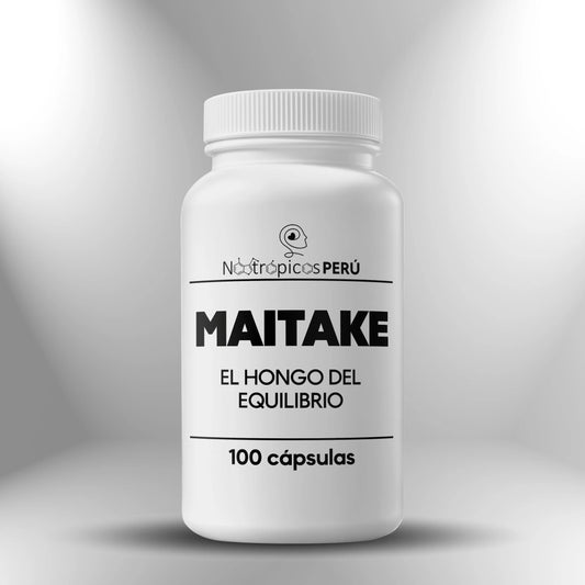 Maitake (extracto 50% polisacáridos) 600mg ► 100 cápsulas - Nootrópicos Perú