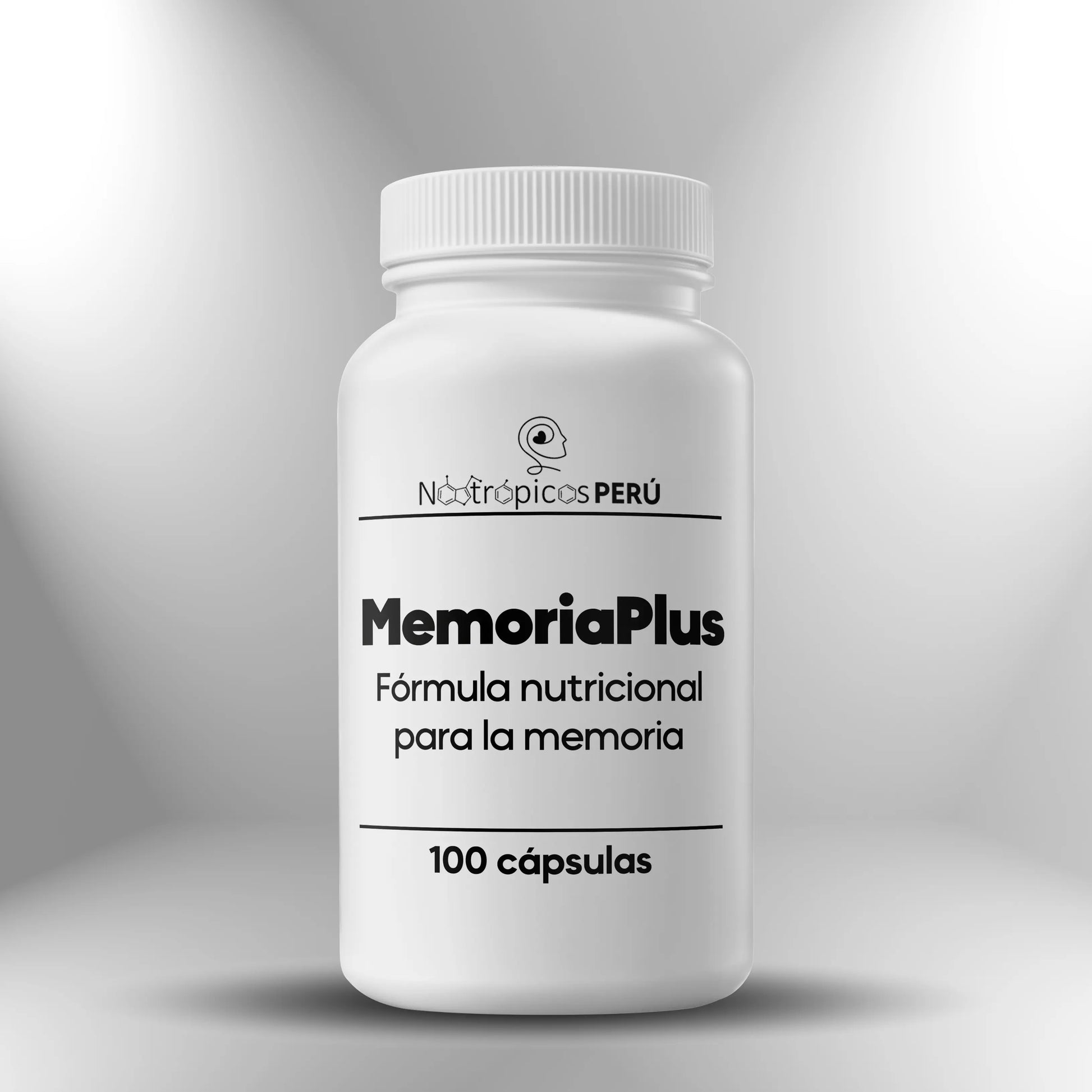 MemoriaPlus (Fórmula nutricional  para la memoria) ► 100 cápsulas Nootrópicos Perú