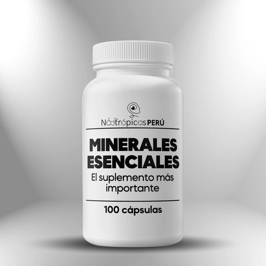 Minerales Esenciales (Suplemento más importante) ► 100 cápsulas Sagrada Microdosis