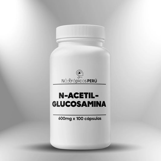 N-Acetil Glucosamina (NAG) 600mg - 100 cápsulas - Nootrópicos Perú